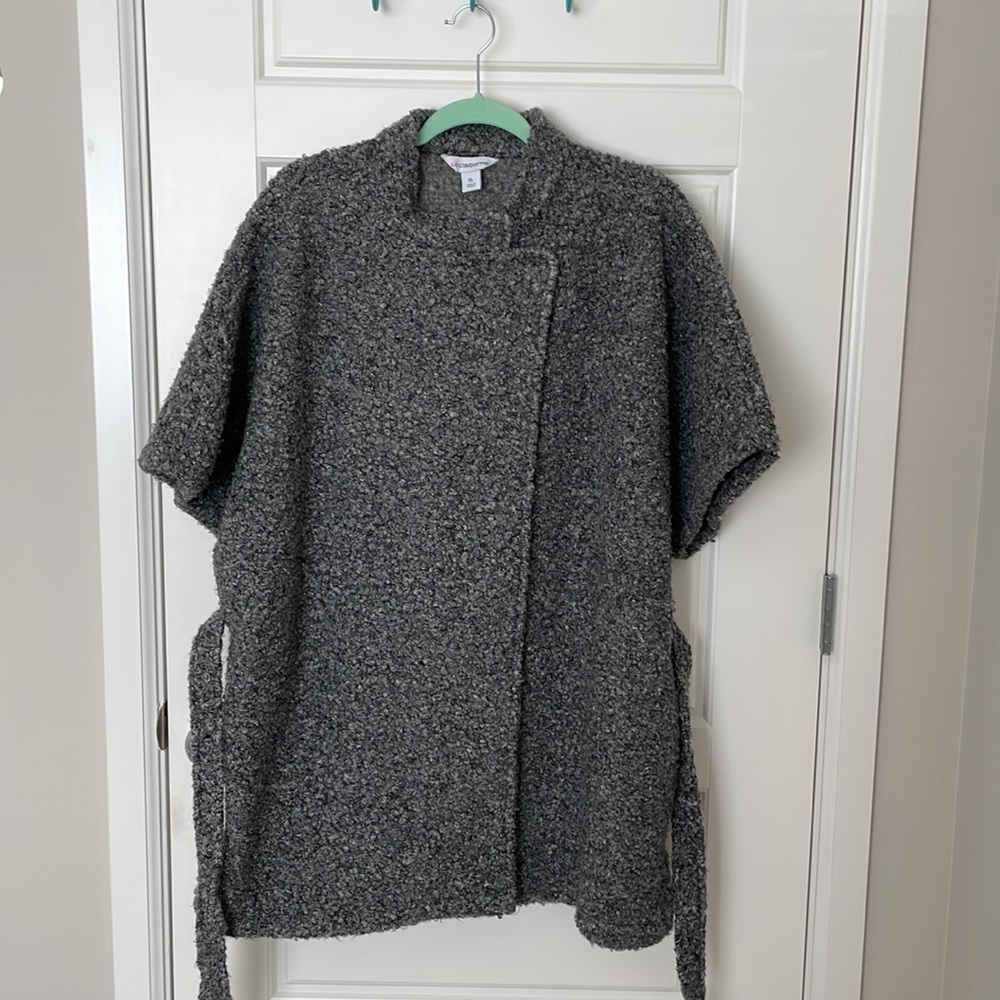 Liz Claiborne Belted Lightweight Car Coat - Picture 4 of 14